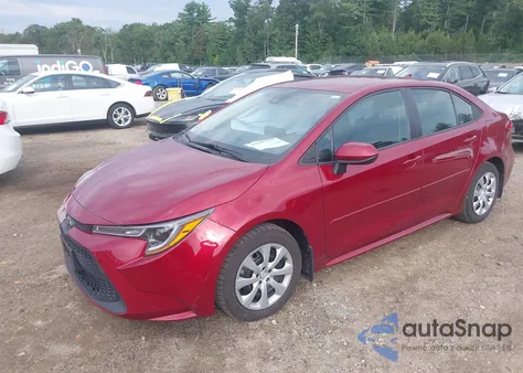 2022 Toyota Corolla Le из США, поврежденный, VIN 5YFEPMAE3NP295188